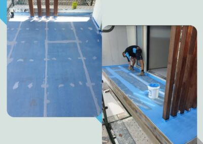 Balcony Waterproofing Work Sample 1