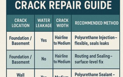 Choosing the Right Crack Repair Technique: A Guide for Property Owners