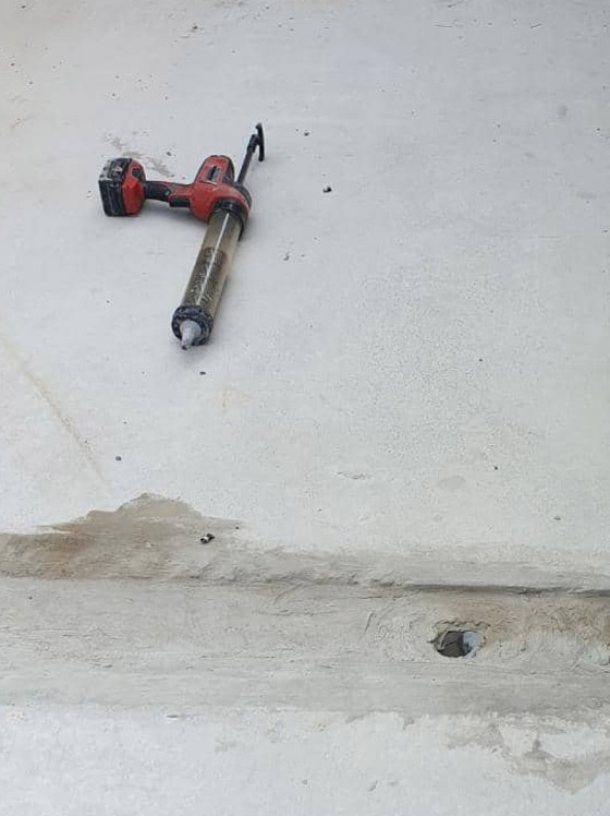 Kitchen Joint Sealing Project