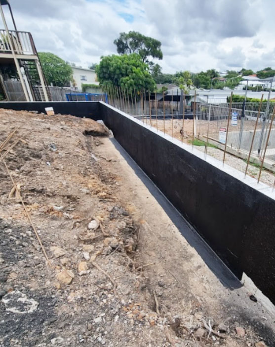 Concrete Retaining Wall Waterproofing