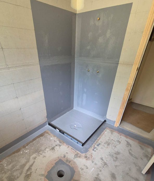 showerbasewaterproofing Waterproofing Area