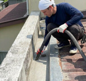 Concrete gutter preparation