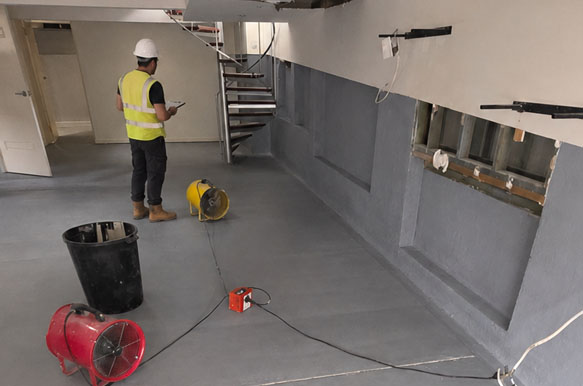 basement-membrane-waterproofing Basement Waterproofing