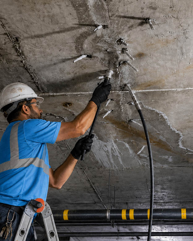 negative-side-waterproofing-epoxy Crack-injection-exterior-basement-waterproofing2