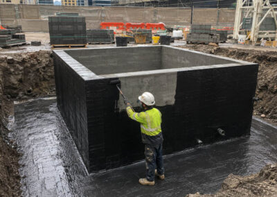 New Lift Pit Waterproofing 400x284