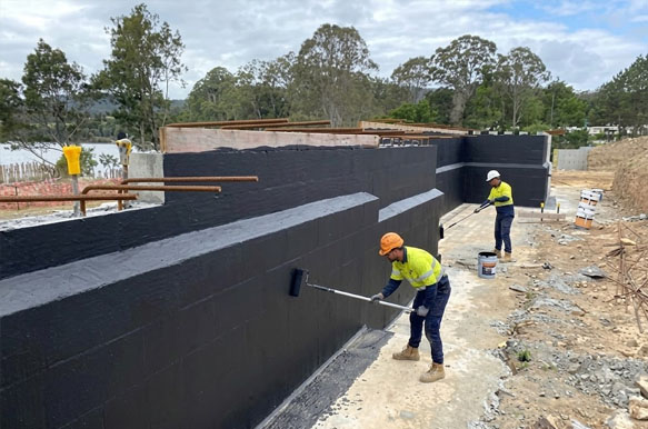Retaining wall or Blockwork Waterproofing Retaining wall or Blockwork Waterproofing